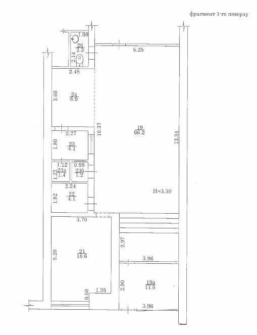 Продаж офісу 136.2 м², Академіка Павлова вул., 160