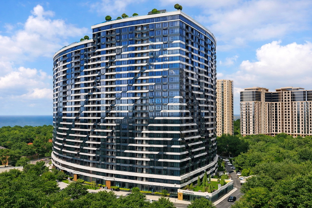 Продажа 1-комнатной квартиры 44 м², ЖК Атмосфера, СЕКЦИИ 6-7