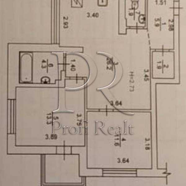 Продажа 2-комнатной квартиры 68 м², Краковская ул., 27