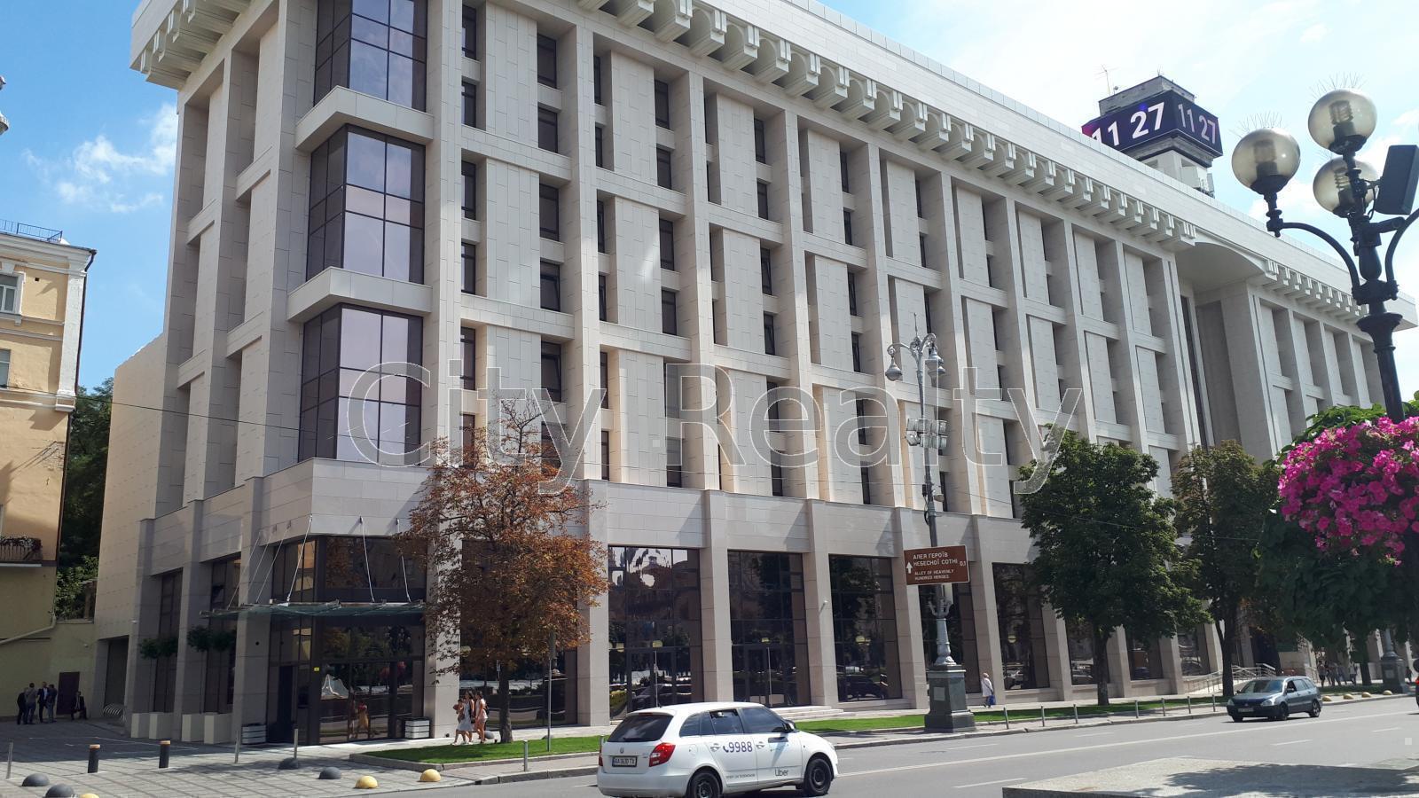 Аренда офиса 70 м², Майдан Незалежності 2