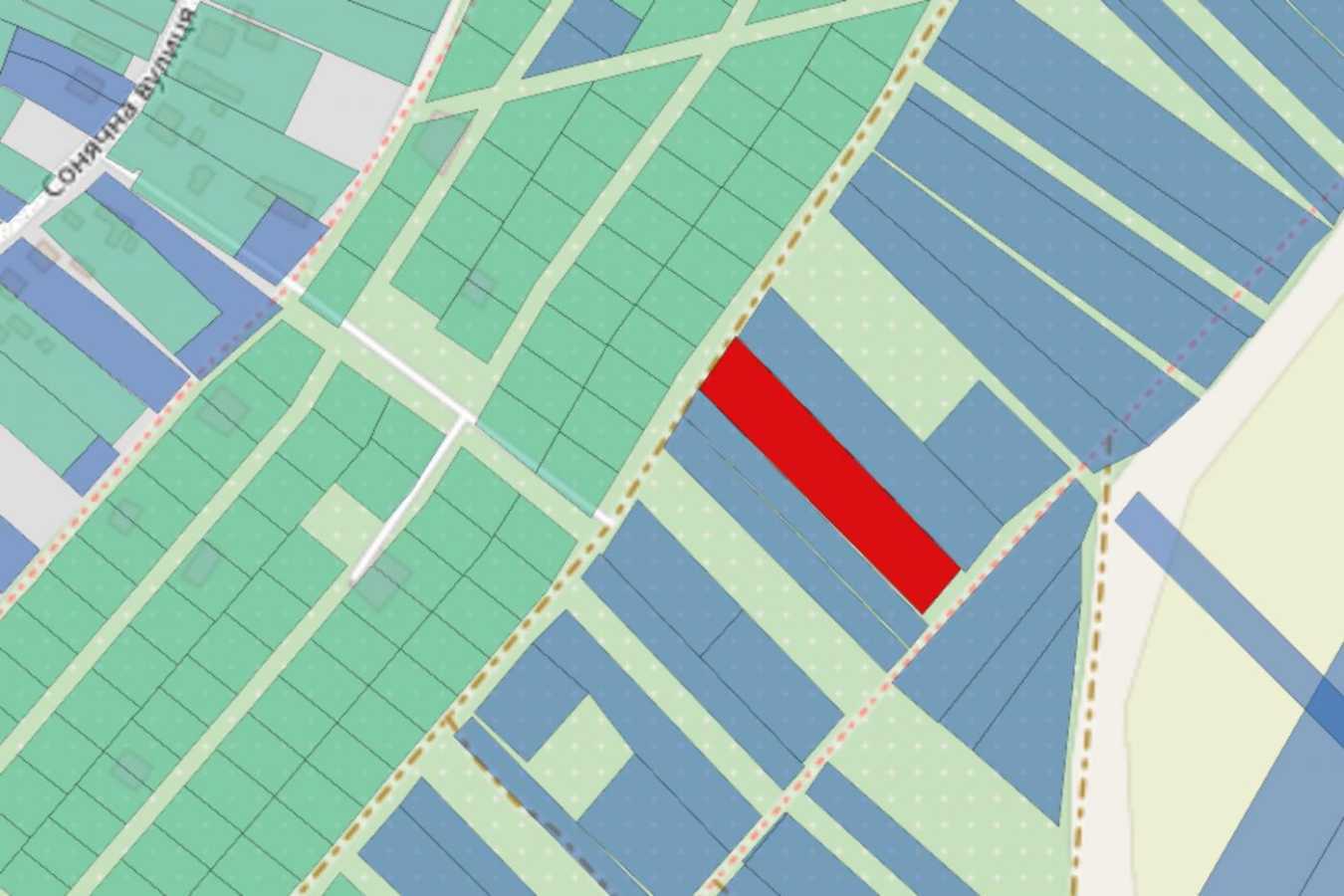 Продажа участка для личного сельского хозяйства 43 соток, Сонячна