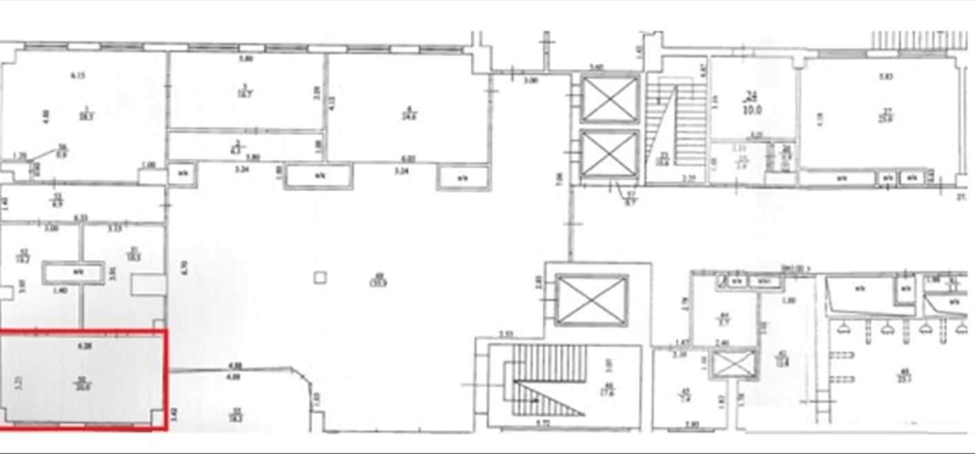 Аренда помещения свободного назначения 20 м², Байрона пер., Героїв Сталінграда), 23А
