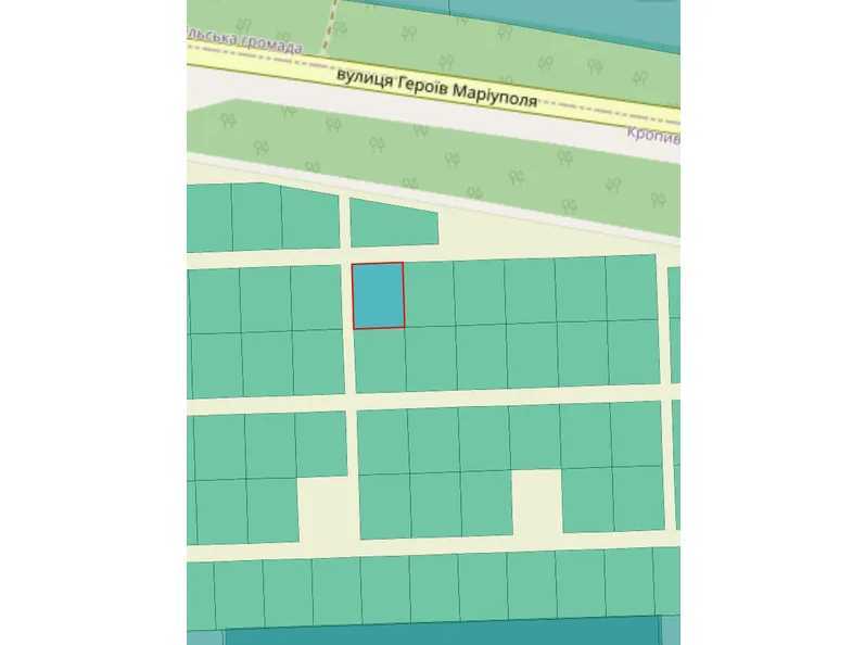 Продаж ділянки під індивідуальне житлове будівництво 9.1 соток, Гвардійська, 26