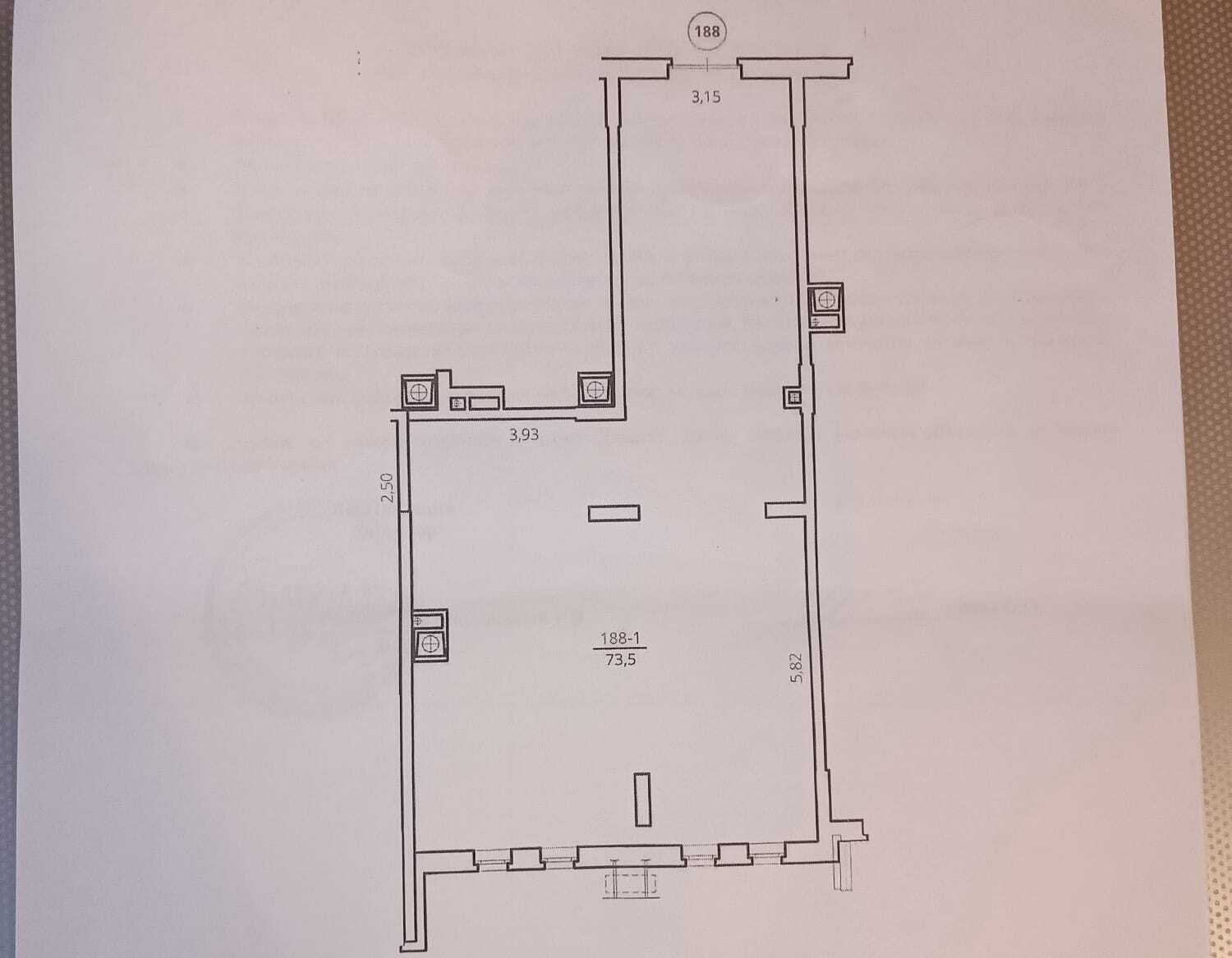 Аренда помещения свободного назначения 73.5 м², Білодідівка (Робітнича) 3, ЖК Графіт