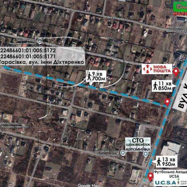 Продажа участка под индивидуальное жилое строительство 0.06 соток, Інни Діхтяренко вулиця