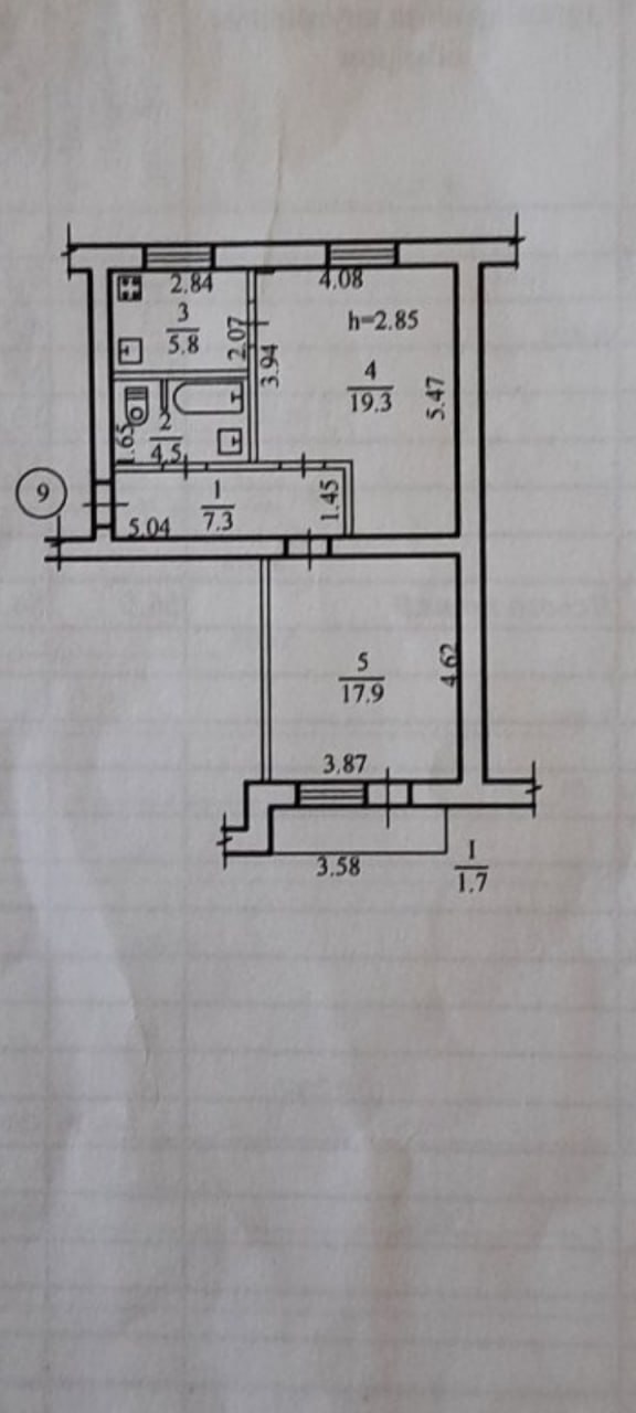Продаж 2-кімнатної квартири 57 м², Криворізька вул., 16А