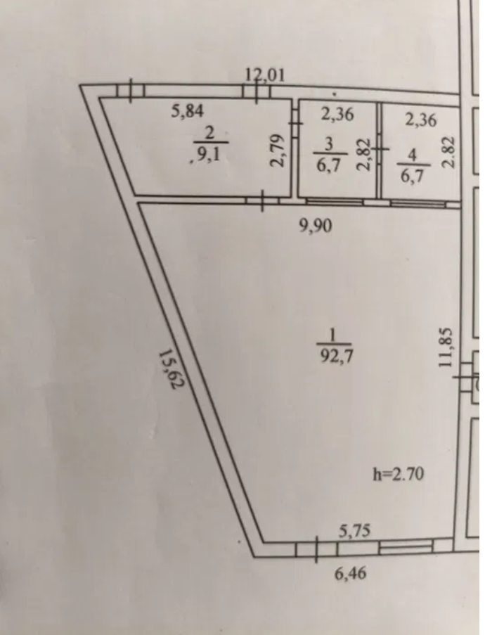 Аренда торгового помещения 56 м², Головатого Атамана ул.