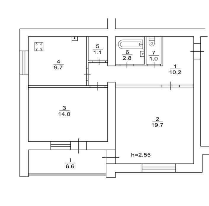 Продаж 2-кімнатної квартири 65 м², Золотоустівська вул., 4