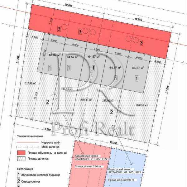Продажа участка под индивидуальное жилое строительство 0.06 соток, Инны Дихтяренко