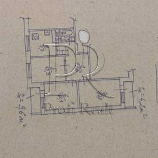 Продаж 3-кімнатної квартири 72 м², Булгакова вул., 3