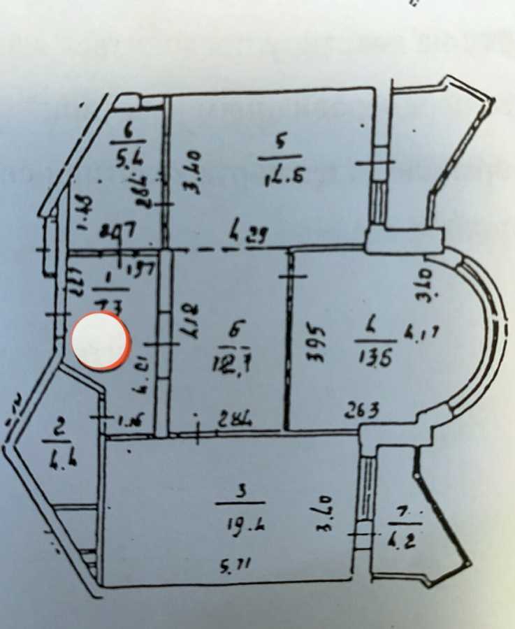 Продаж 2-кімнатної квартири 82 м², Срібнокільська вул., 22