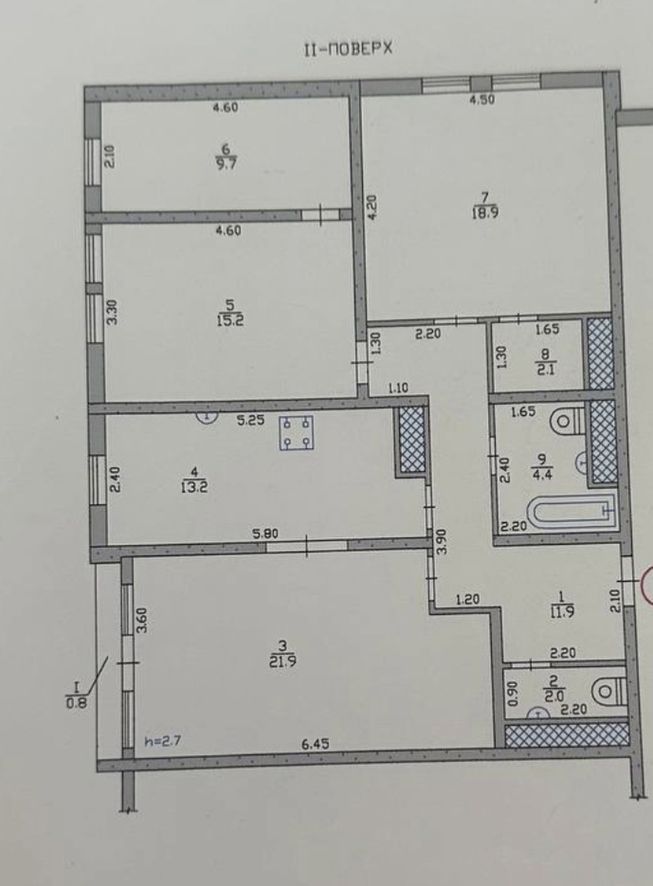 Продажа 3-комнатной квартиры 100 м², 8 Марта (Слобожанское) ул., 9В