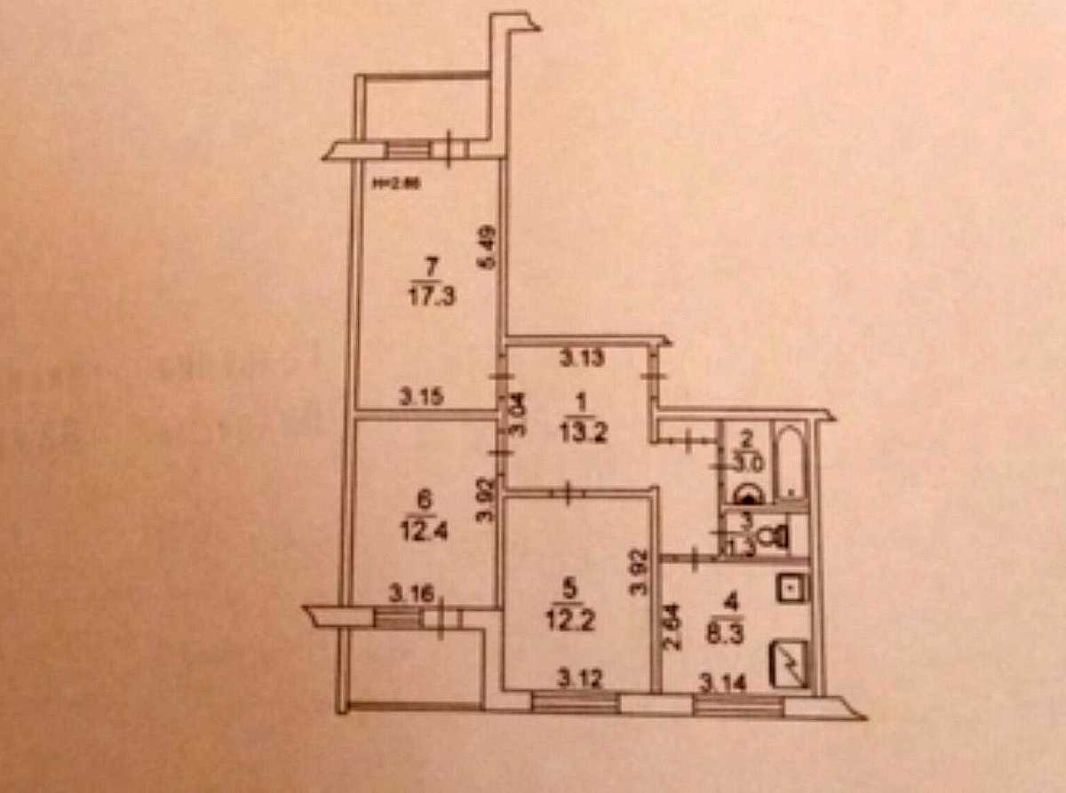 Продаж 3-кімнатної квартири 77 м², Олександра Мішуги вул., 3