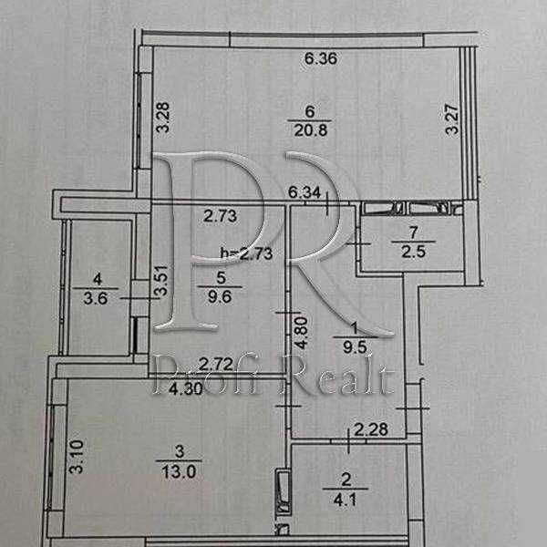 Продаж 2-кімнатної квартири 63 м², Тираспольська вулиця, 52