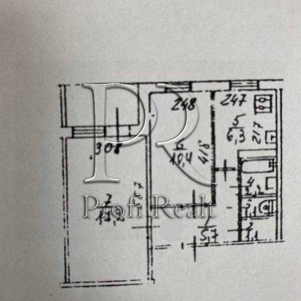 Продажа 2-комнатной квартиры 47 м², Павла Тычины просп., 22А