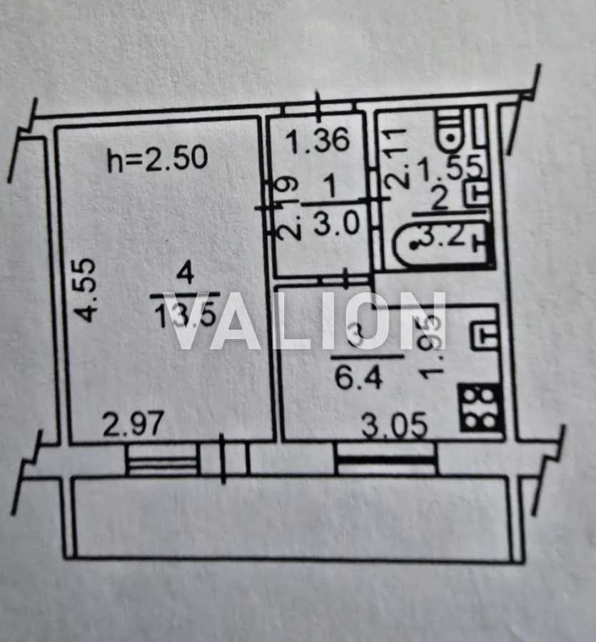 Продажа 1-комнатной квартиры 32.4 м², Горловская ул., 38/40