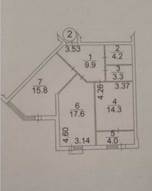 Продаж 2-кімнатної квартири 69 м², Покровська вул., 24