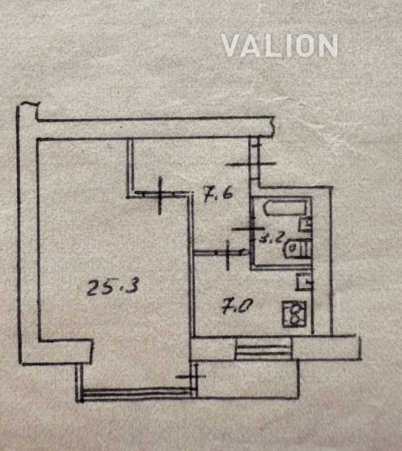 Продажа 1-комнатной квартиры 46.6 м², Ялтинская ул., 5Б