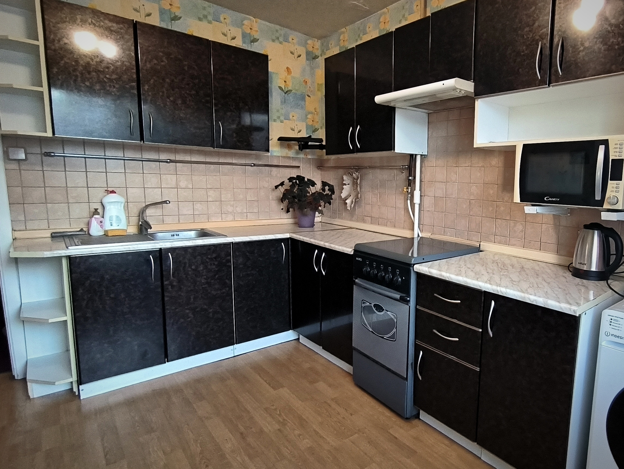 1-комнатная квартира посуточно 40 м², Маршала Малиновского ул., 12