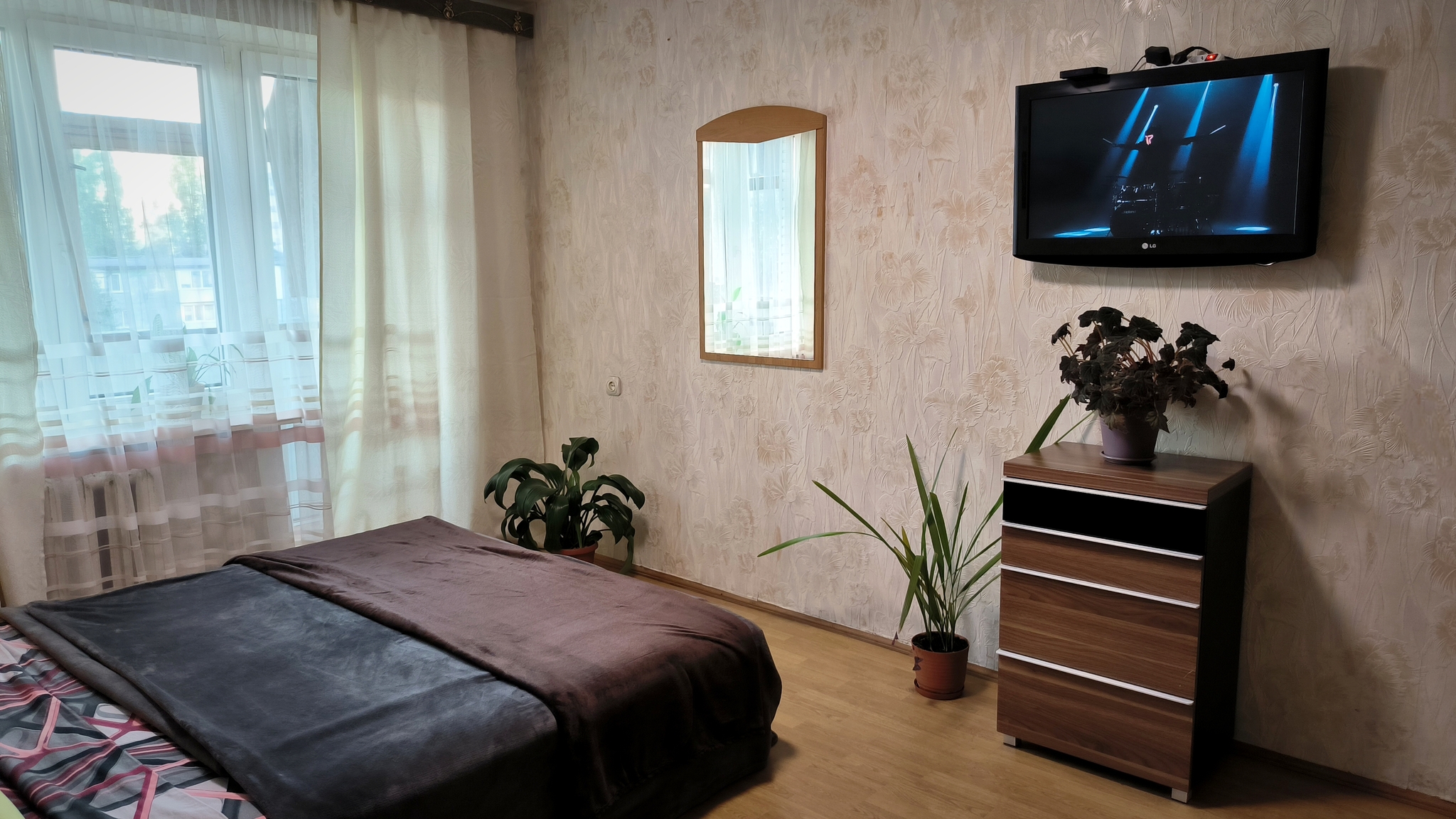 1-комнатная квартира посуточно 40 м², Маршала Малиновского ул., 12