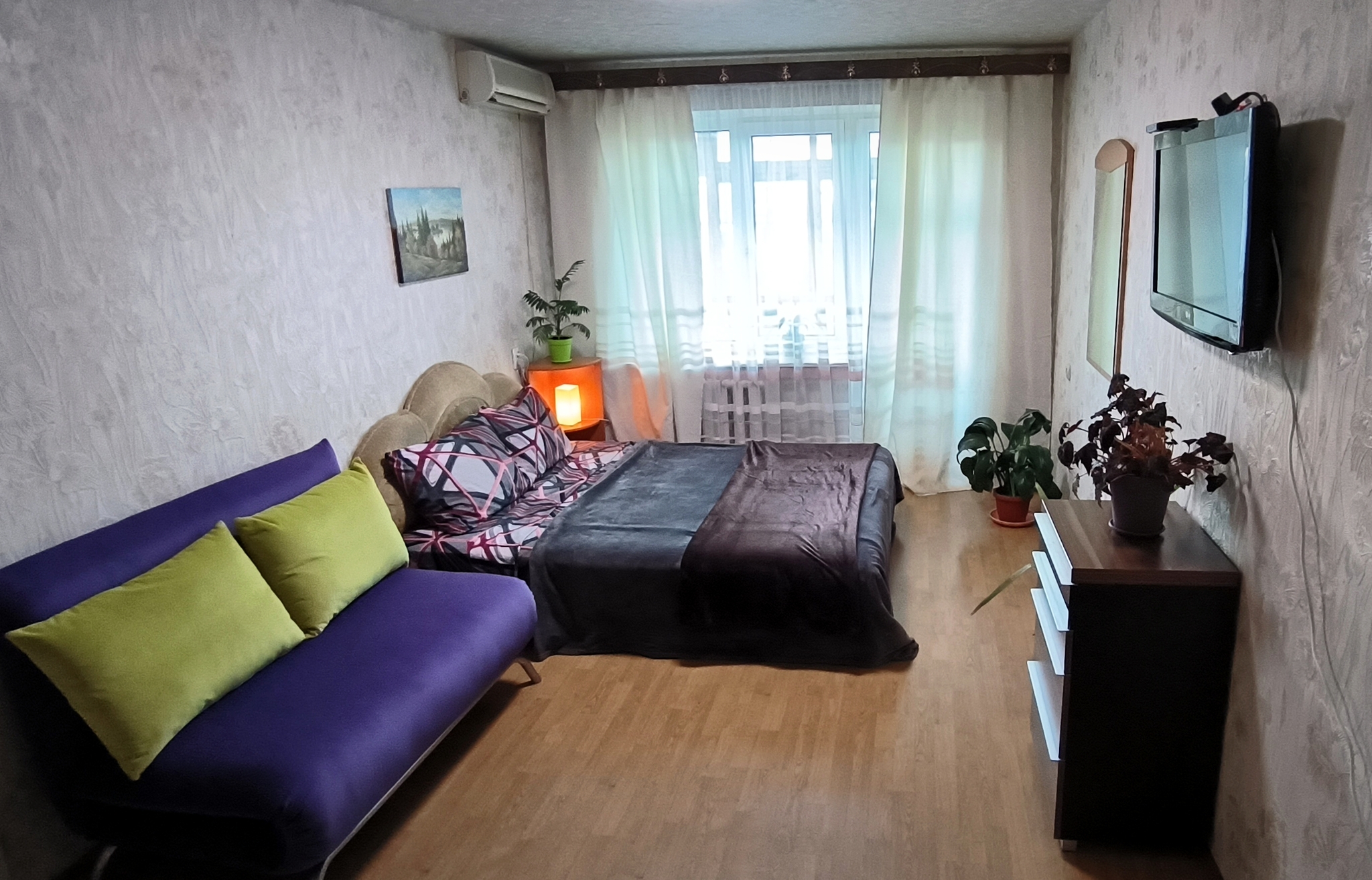 1-комнатная квартира посуточно 40 м², Маршала Малиновского ул., 12