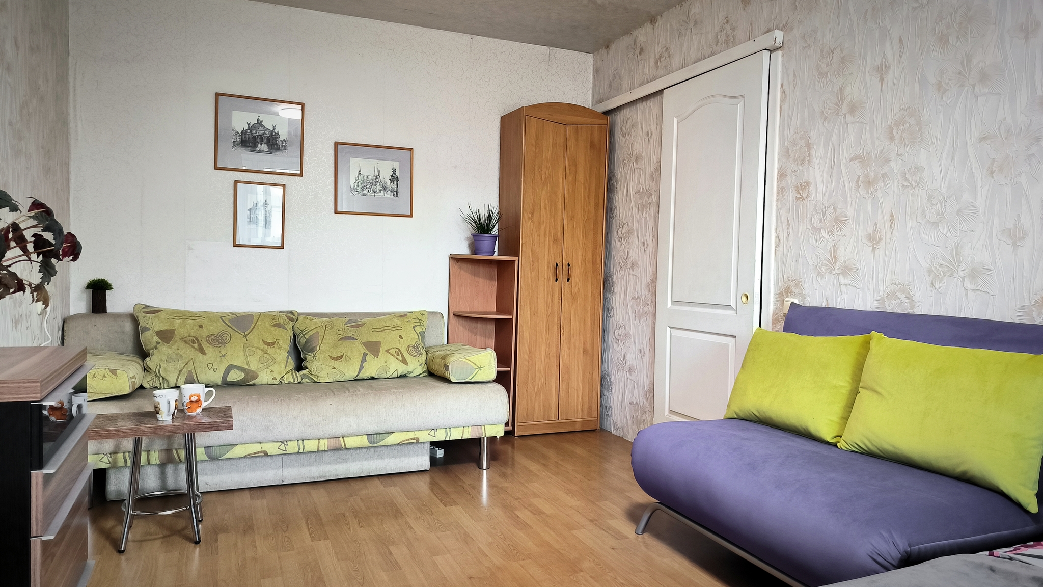 1-комнатная квартира посуточно 40 м², Маршала Малиновского ул., 12