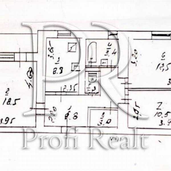 Продаж 3-кімнатної квартири 71 м², Павла Тичини просп., 8