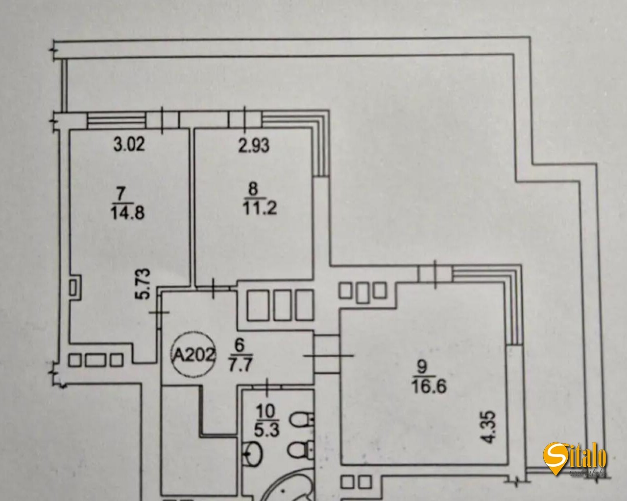 Продажа 4-комнатной квартиры 115 м², Днепровская наб., 18А