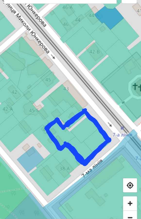 Продаж ділянки під індивідуальне житлове будівництво 40 соток, Миколи Юнкерова вул.