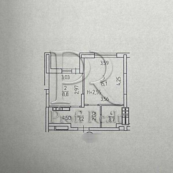 Продажа 1-комнатной квартиры 36 м², Соломии Крушельницкой ул., 15В
