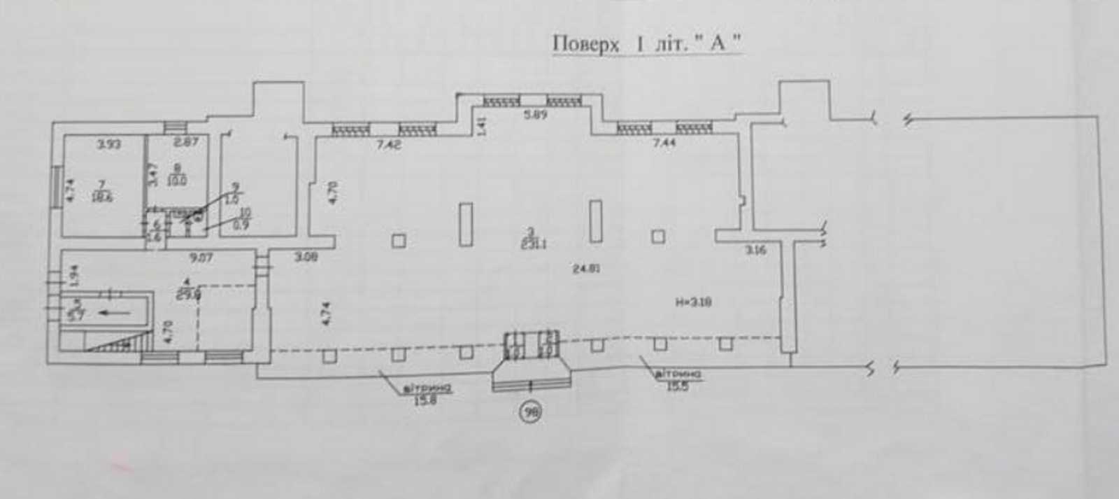 Аренда другого торгового помещения 298 м², Русановский бул., 3