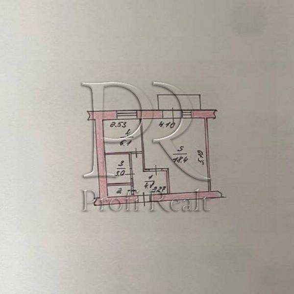 Продаж 1-кімнатної квартири 34 м², Володимирська вул., 2