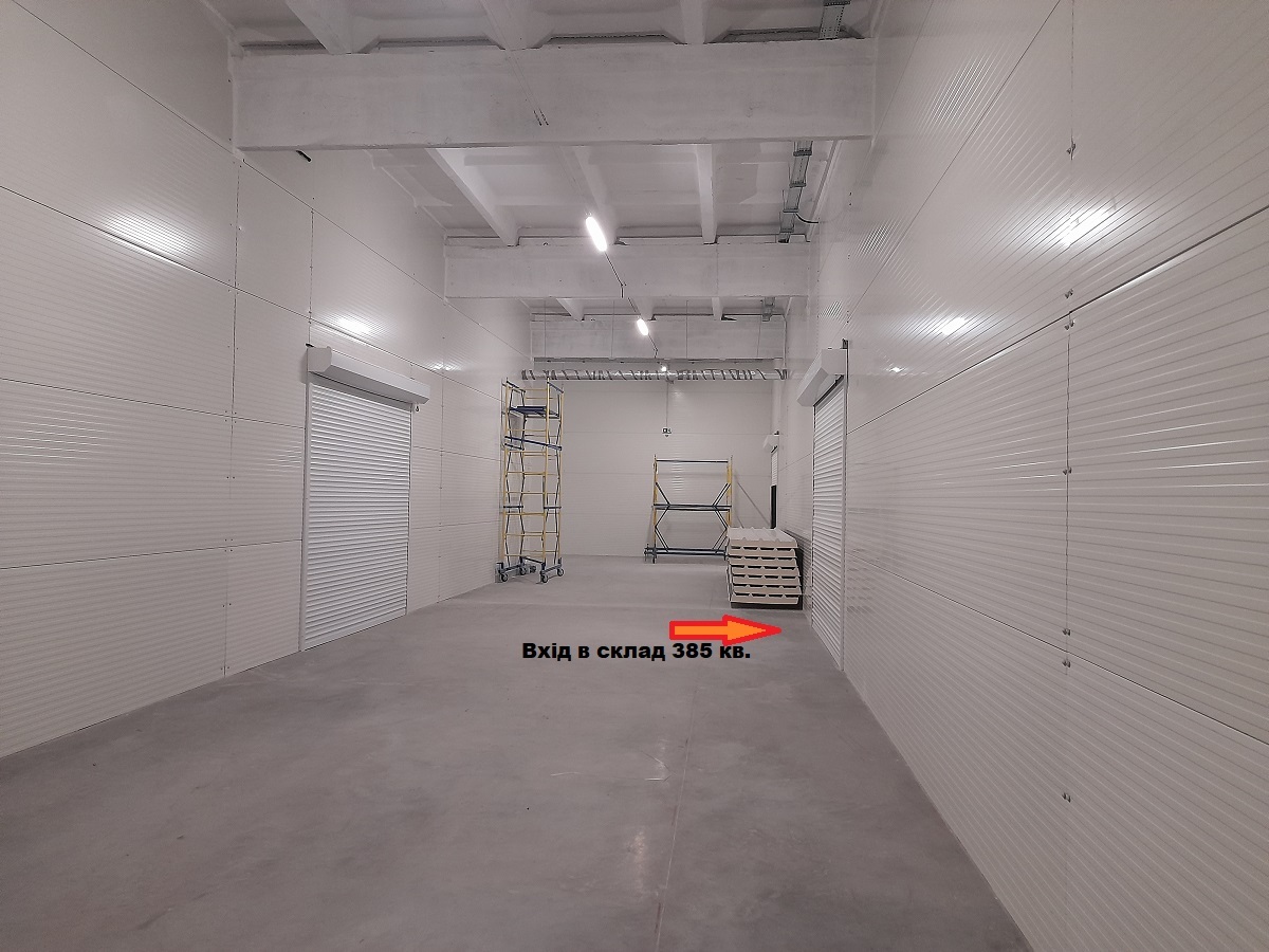 Аренда склада 385 м², Депутатская ул., 48, Буча