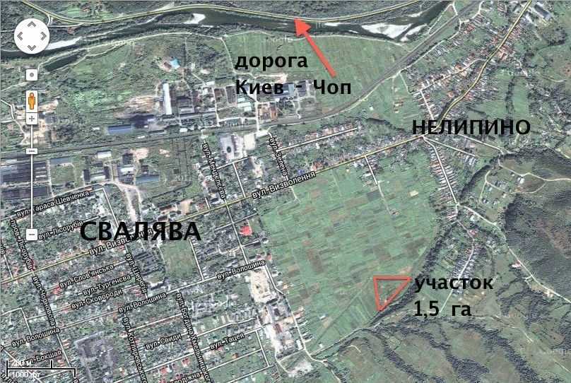 Продажа участка для строительства производства 150 соток, Визволення