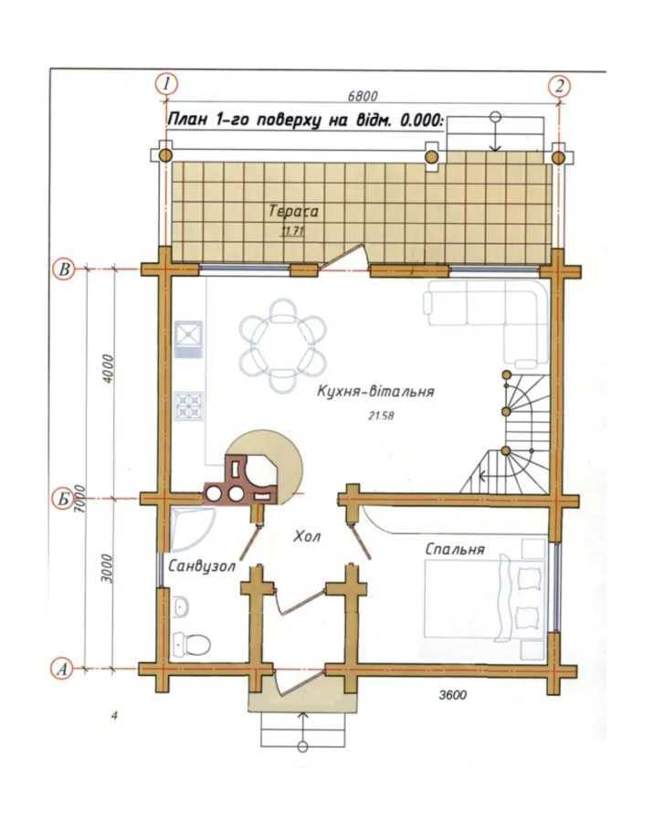 Продажа дома 78 м², Лісова, 7