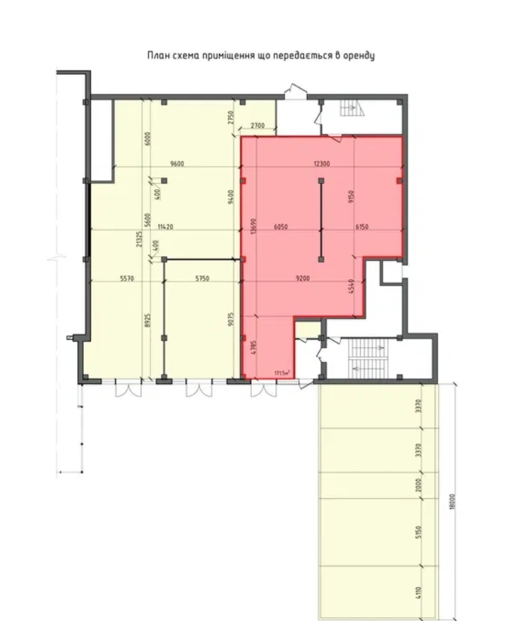 Аренда торгового помещения 171 м², Люстдорфская дор.