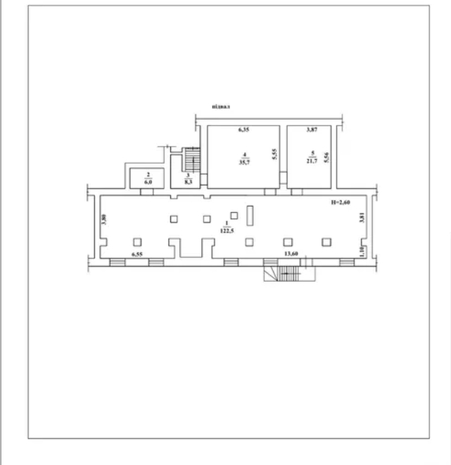 Аренда помещения свободного назначения 200 м², Среднефонтанская ул.