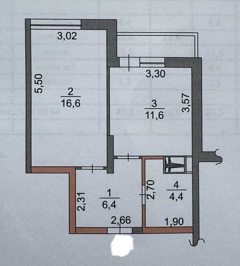 Продажа 1-комнатной квартиры 41 м², Академика Глушкова просп., 42