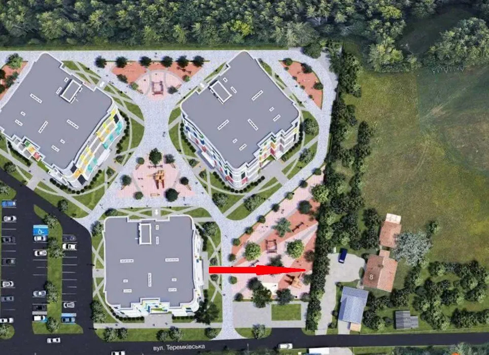 Продажа 1-комнатной квартиры 40 м², ст.м."Теремки", ЖК "Абрикосовий".