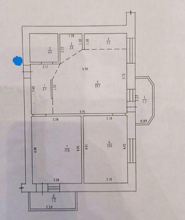 Продажа 3-комнатной квартиры 74 м², Соборности ул., 77А