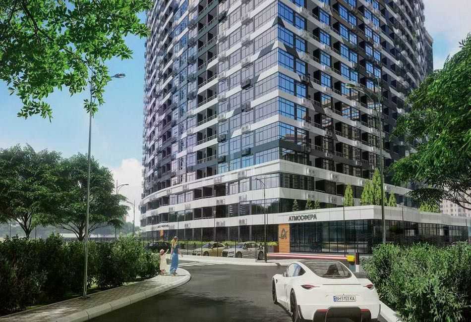 Продаж 1-кімнатної квартири 27.84 м², ЖК Атмосфера, Секції 2-3