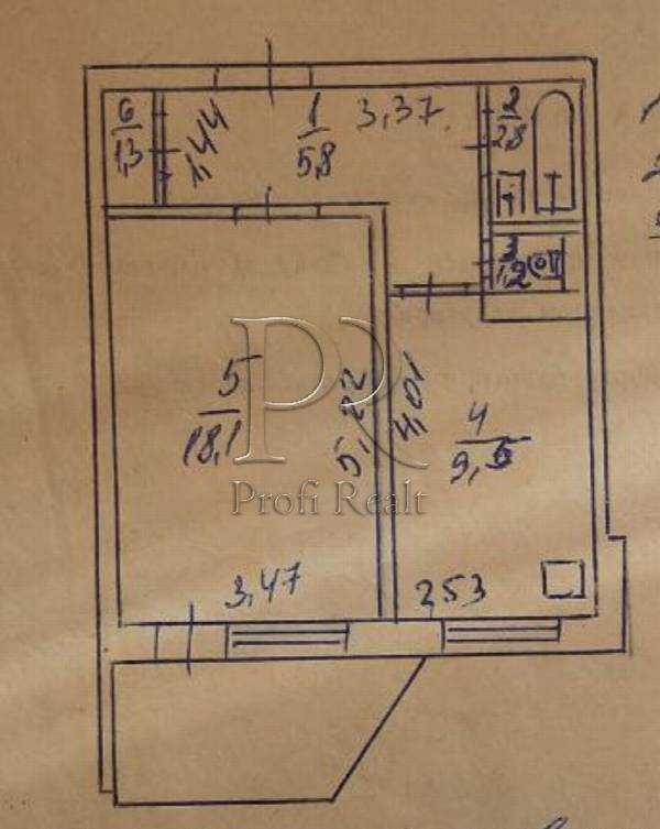 Продажа 1-комнатной квартиры 40 м², Архитектора Вербицкого ул., 4
