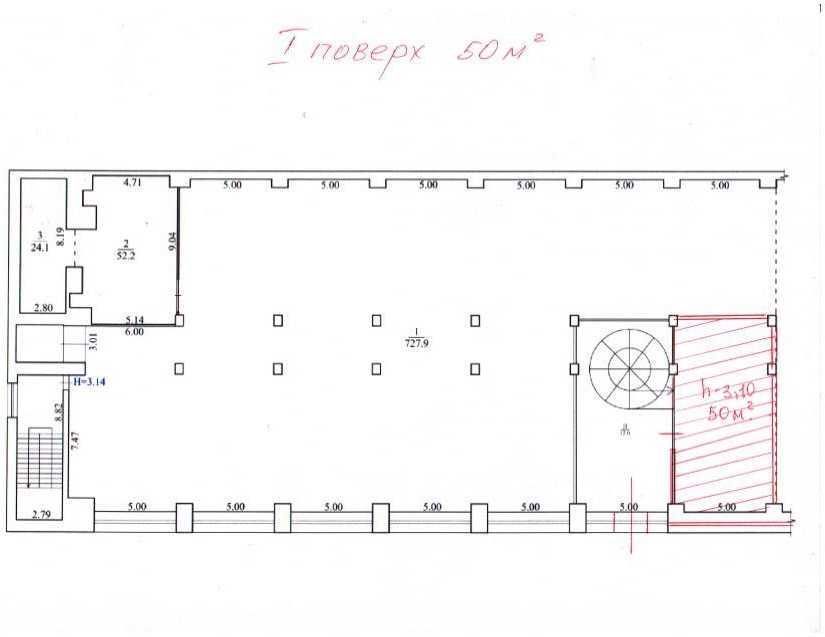 Аренда помещения свободного назначения 50 м², Московская ул., 8