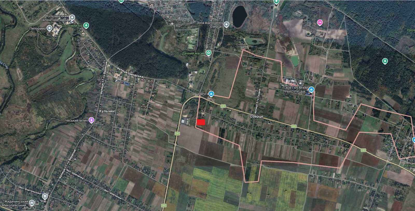 Продажа участка под индивидуальное жилое строительство 12 соток, 9-го Травня