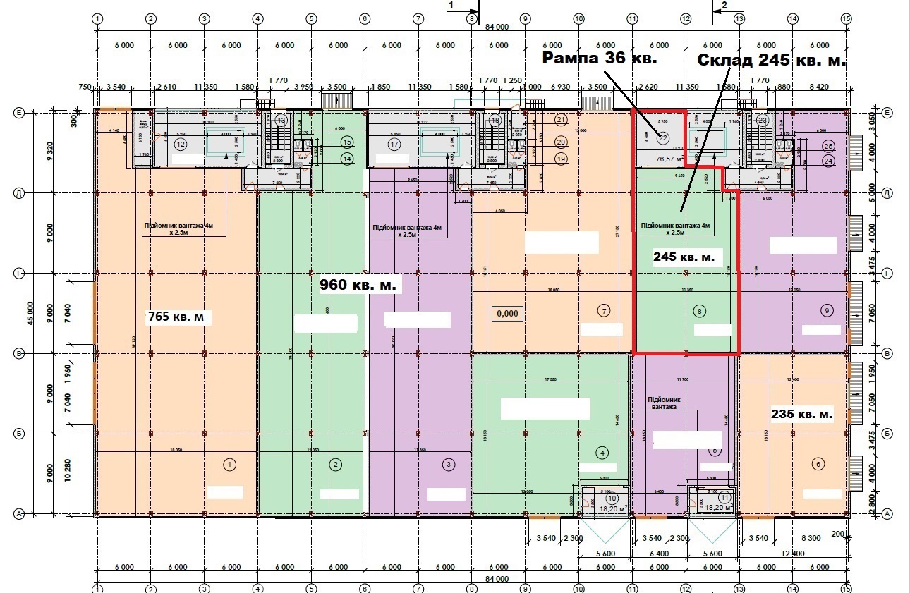 Аренда склада 281 м², Депутатская ул., 48 Буча
