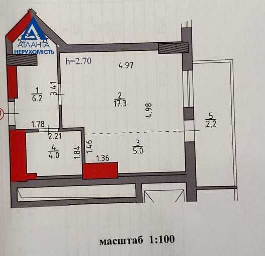 Продажа 1-комнатной квартиры 35 м², Ровенская ул., 4