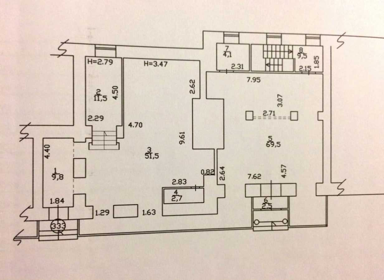 Оренда іншого торгівельного приміщення 262 м², Велика Васильківська вул.
