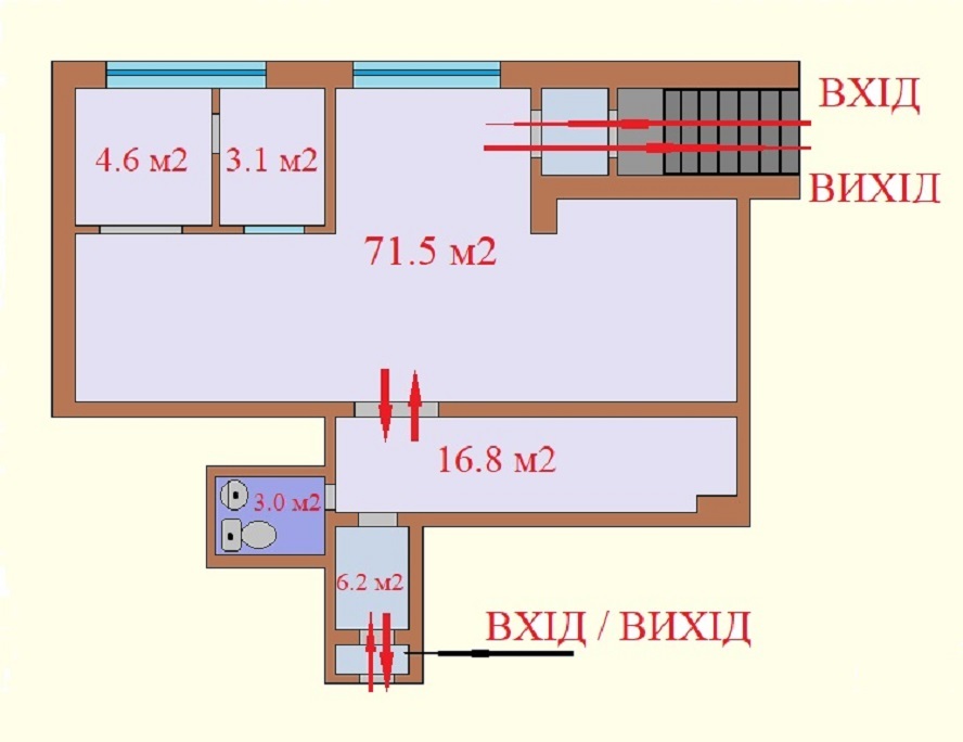 Продаж приміщення вільного призначення 107 м², Харківське шосе, 150