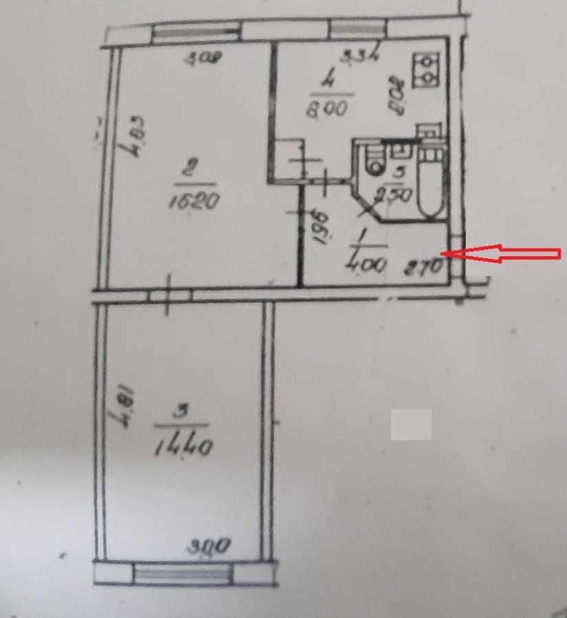 Оренда 2-кімнатної квартири 45 м², Краснопільська вул., 21