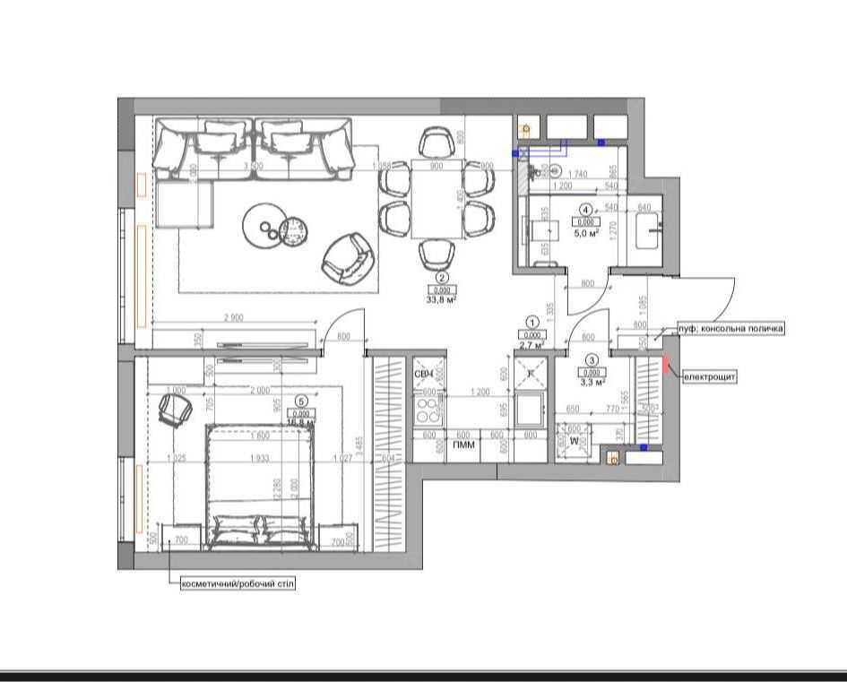 Оренда 2-кімнатної квартири 62 м², Василя Тютюнника вул., 39